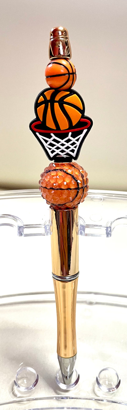 Gold w/ basketball