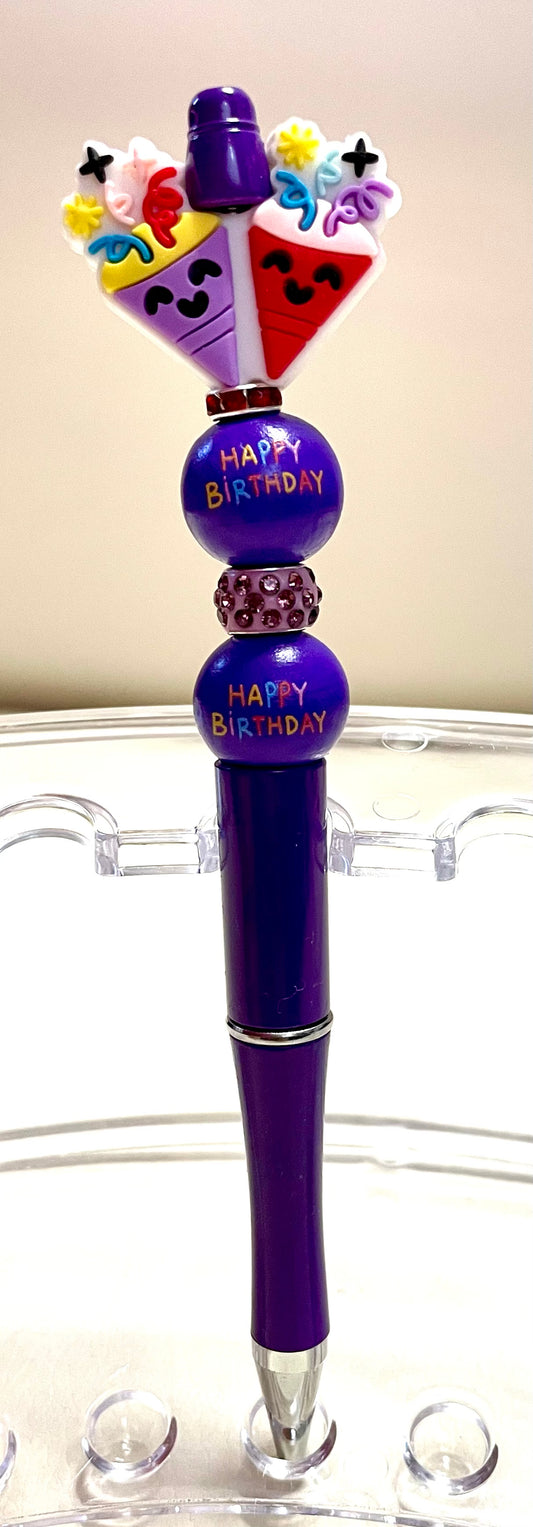 Purple w/ Birthday beads