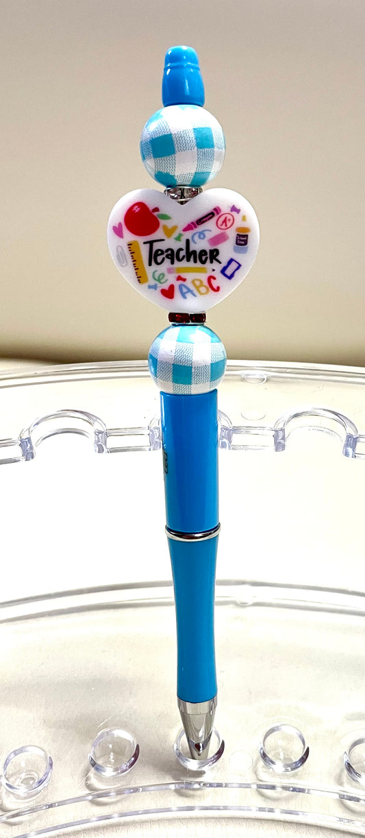 Aqua blue (Heart teacher)