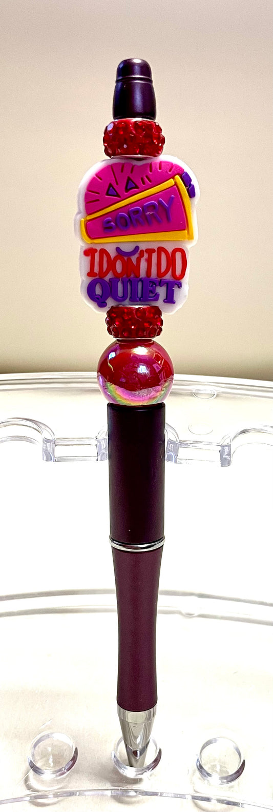 Maroon I Don't Do Quiet