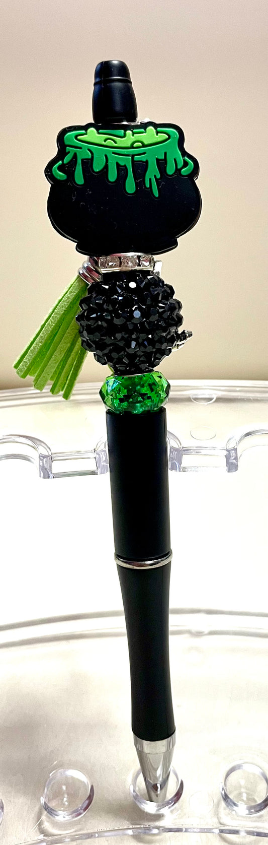 Black (crystal bead w/ cauldron)