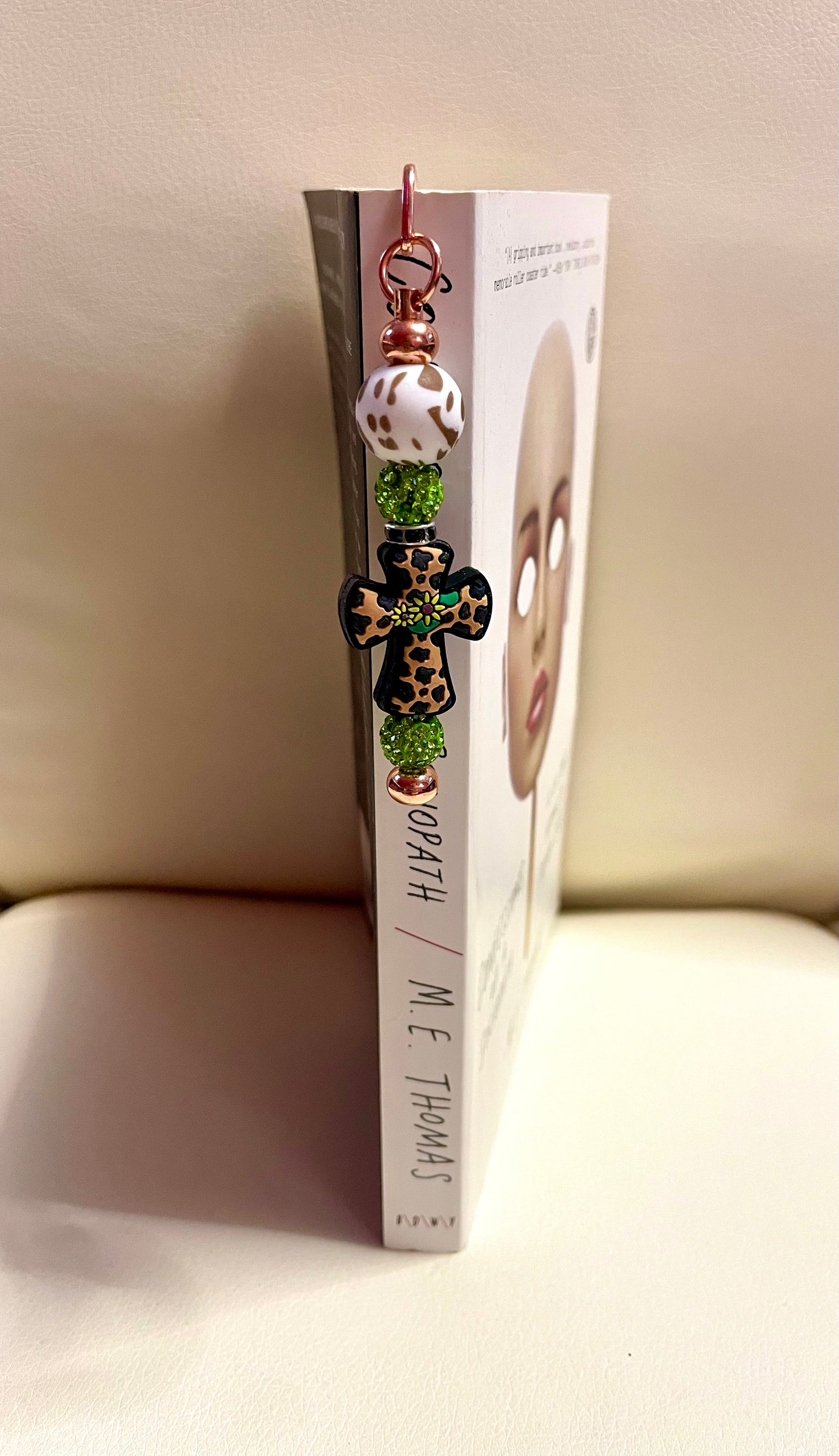 Cheetah cross bookmark