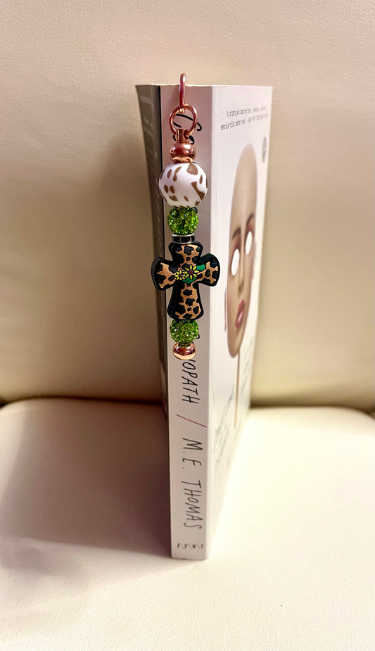 Cheetah cross bookmark