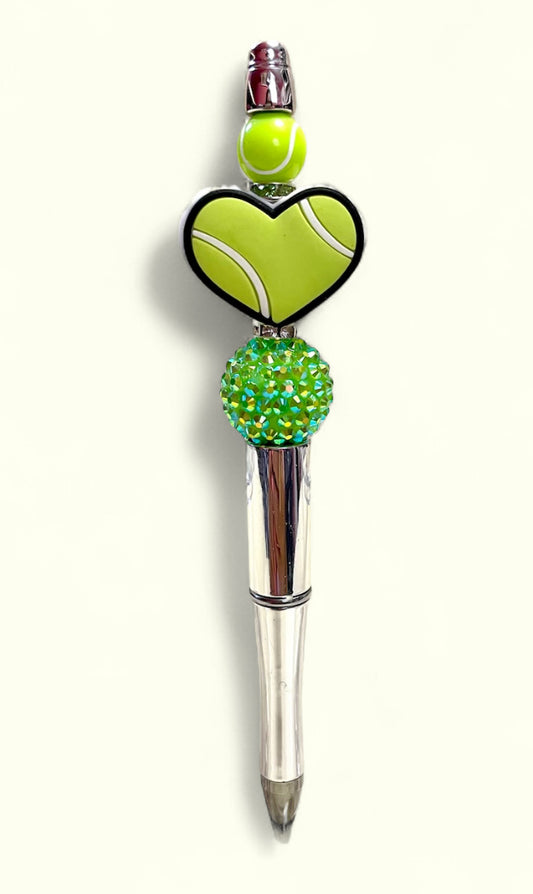 Silver w/ tennis heart