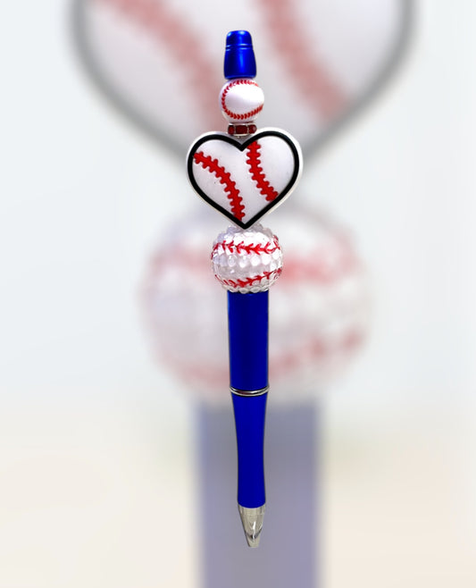 Blue w/ football heart