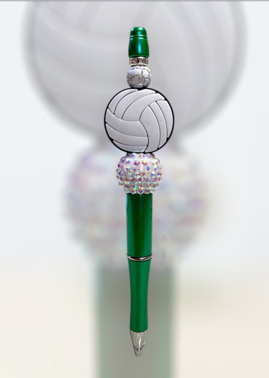 Green w/ volleyball