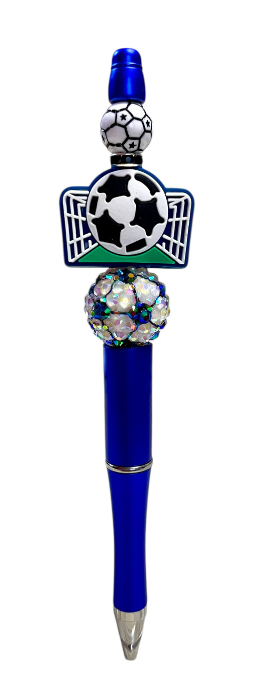 Blue w/ Soccer post