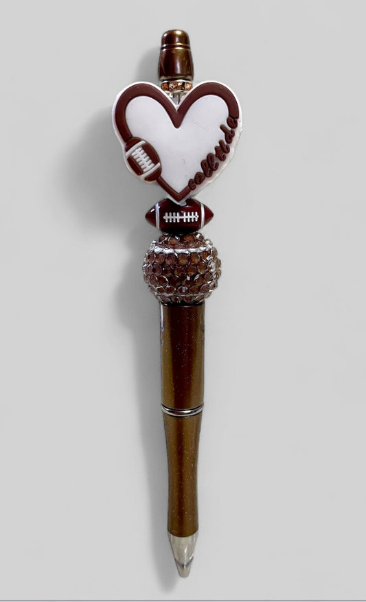 Brown w. Brown heart
