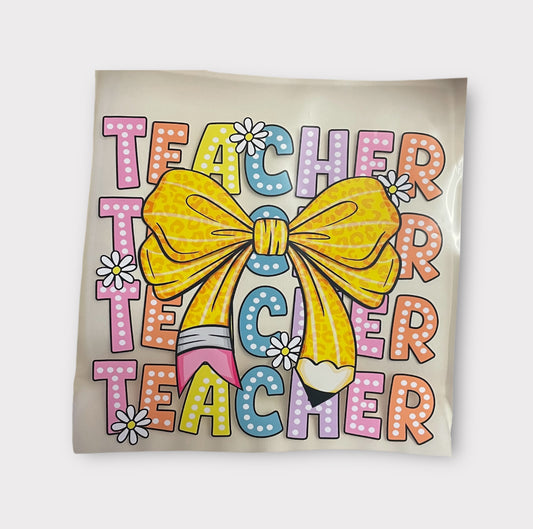 Teacher, teacher, teacher
