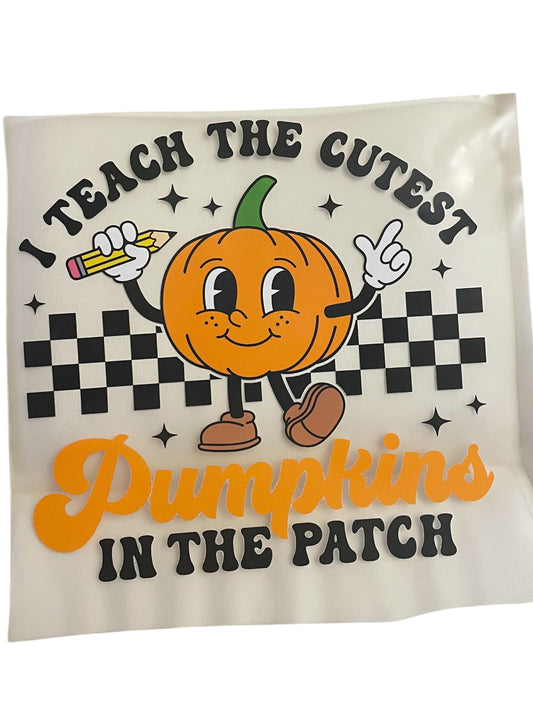 Cutest pumpkins (teacher)