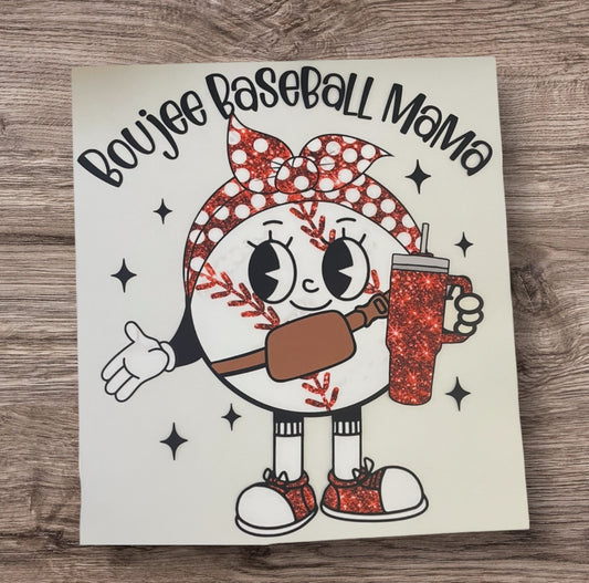 Boujee baseball mama