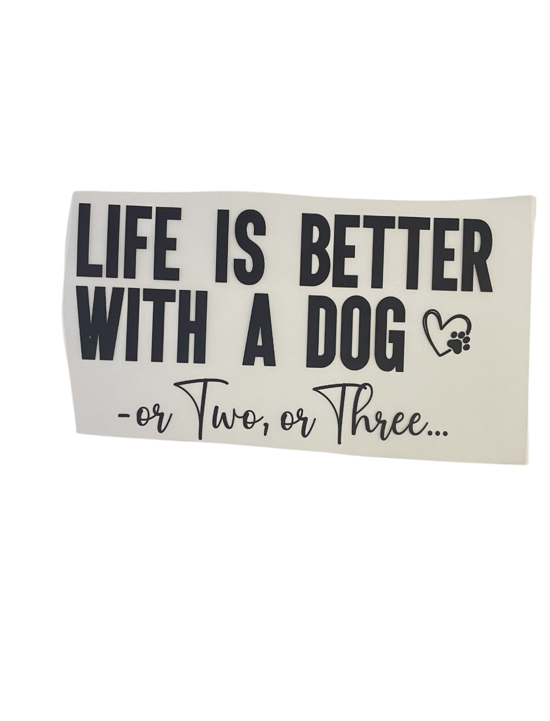Better with dogs