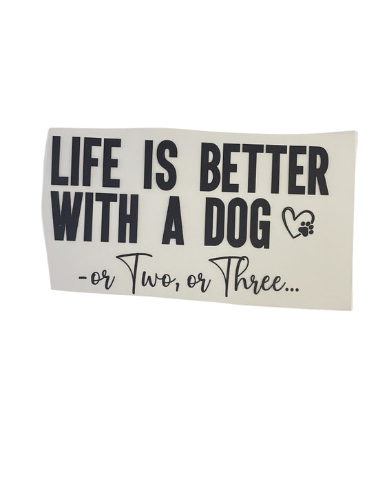 Better with dogs