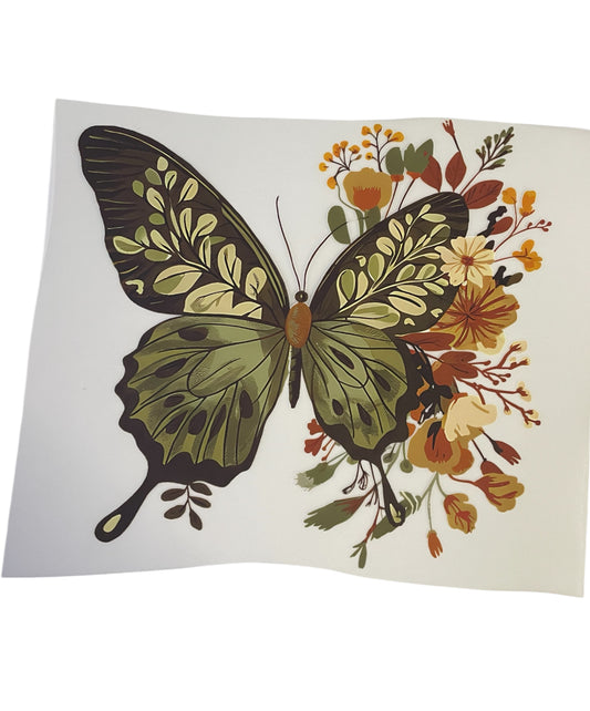 Fly butterfly