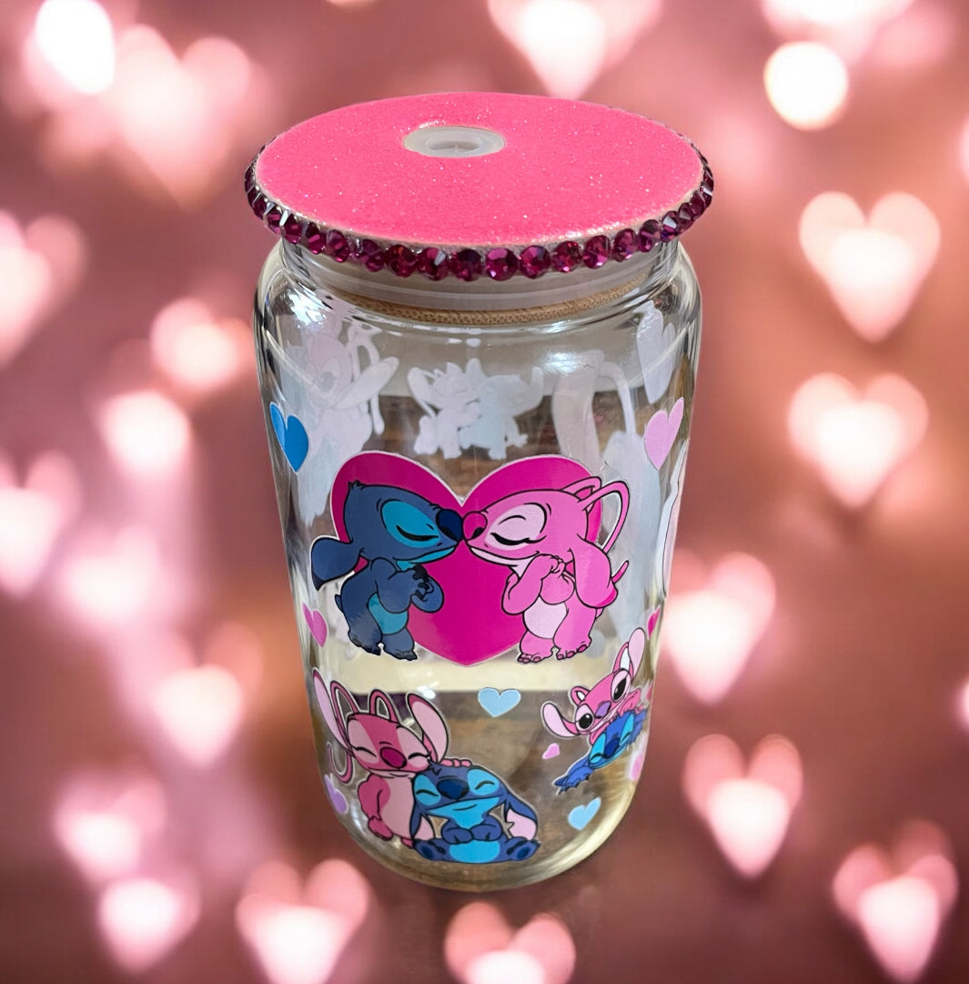 Stitch in love