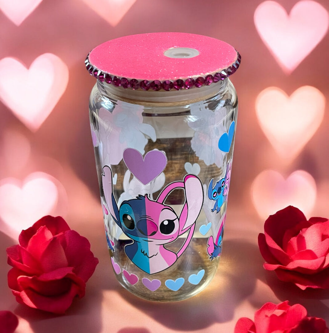 Stitch in love