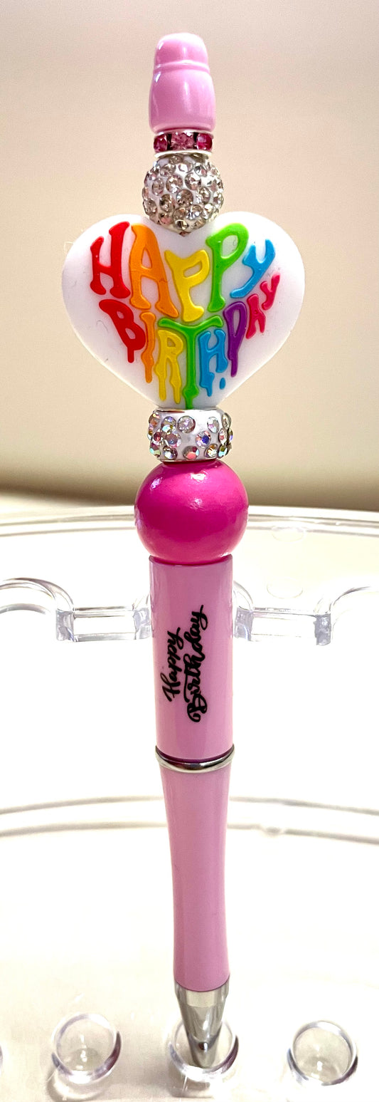 Pink w/ birthday heart