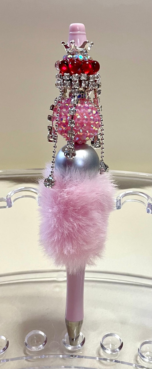 Pink w/ red crown