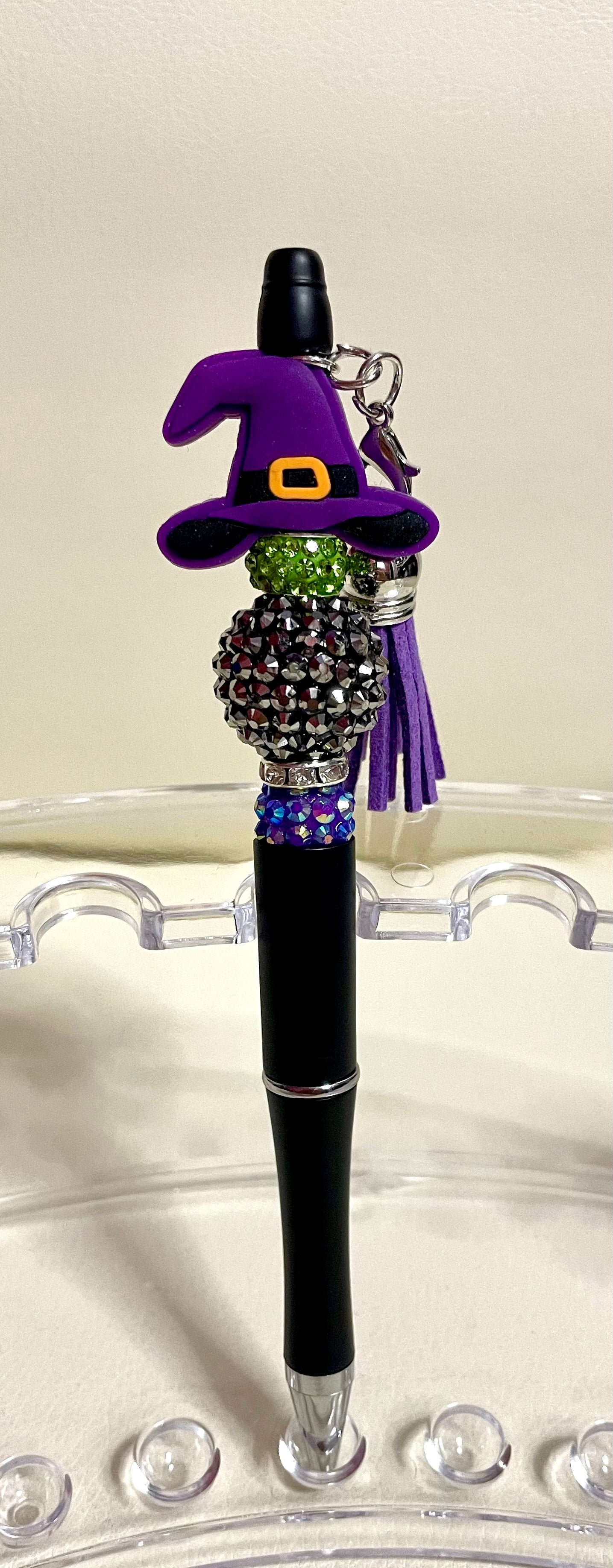 Black ( black crystal bead)