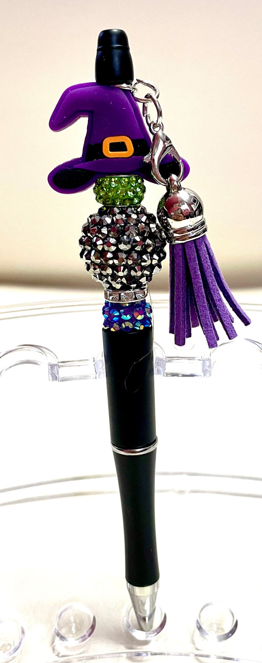 Black (purple hat & charm)