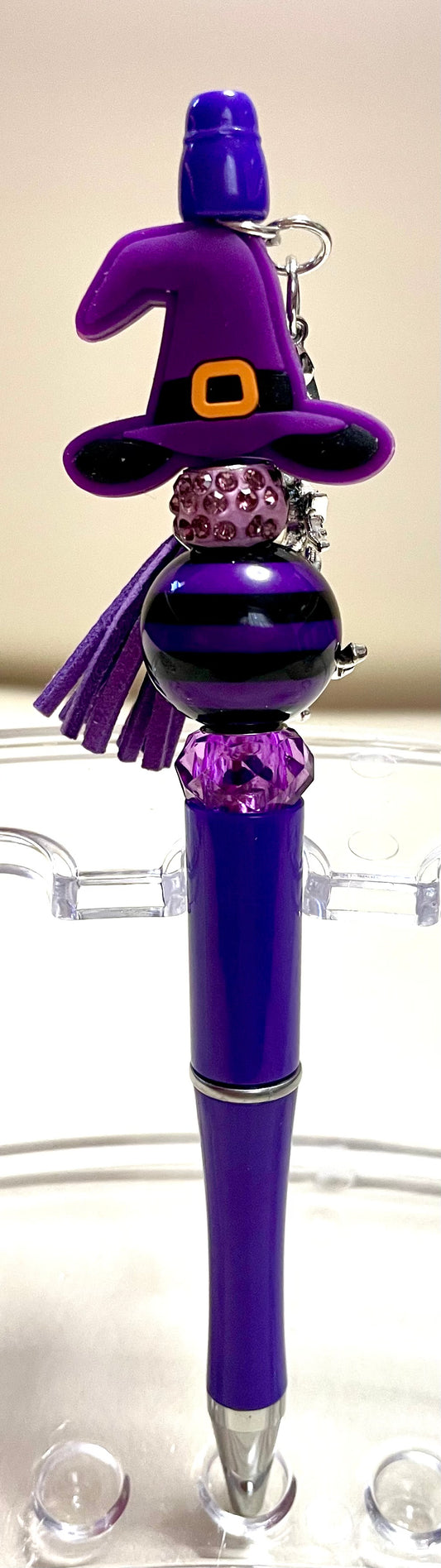 Purple (striped bead w/ hat)