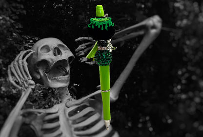 Green ( Emerald bead w/ cauldron)