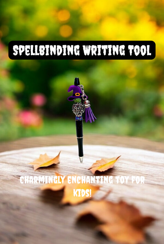 Black (purple hat & charm)