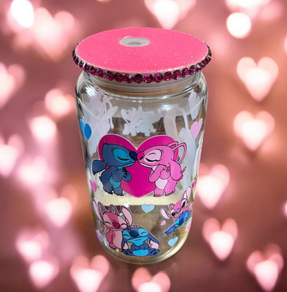 Stitch in love