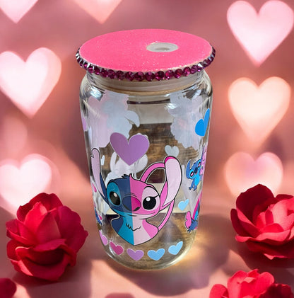 Stitch in love